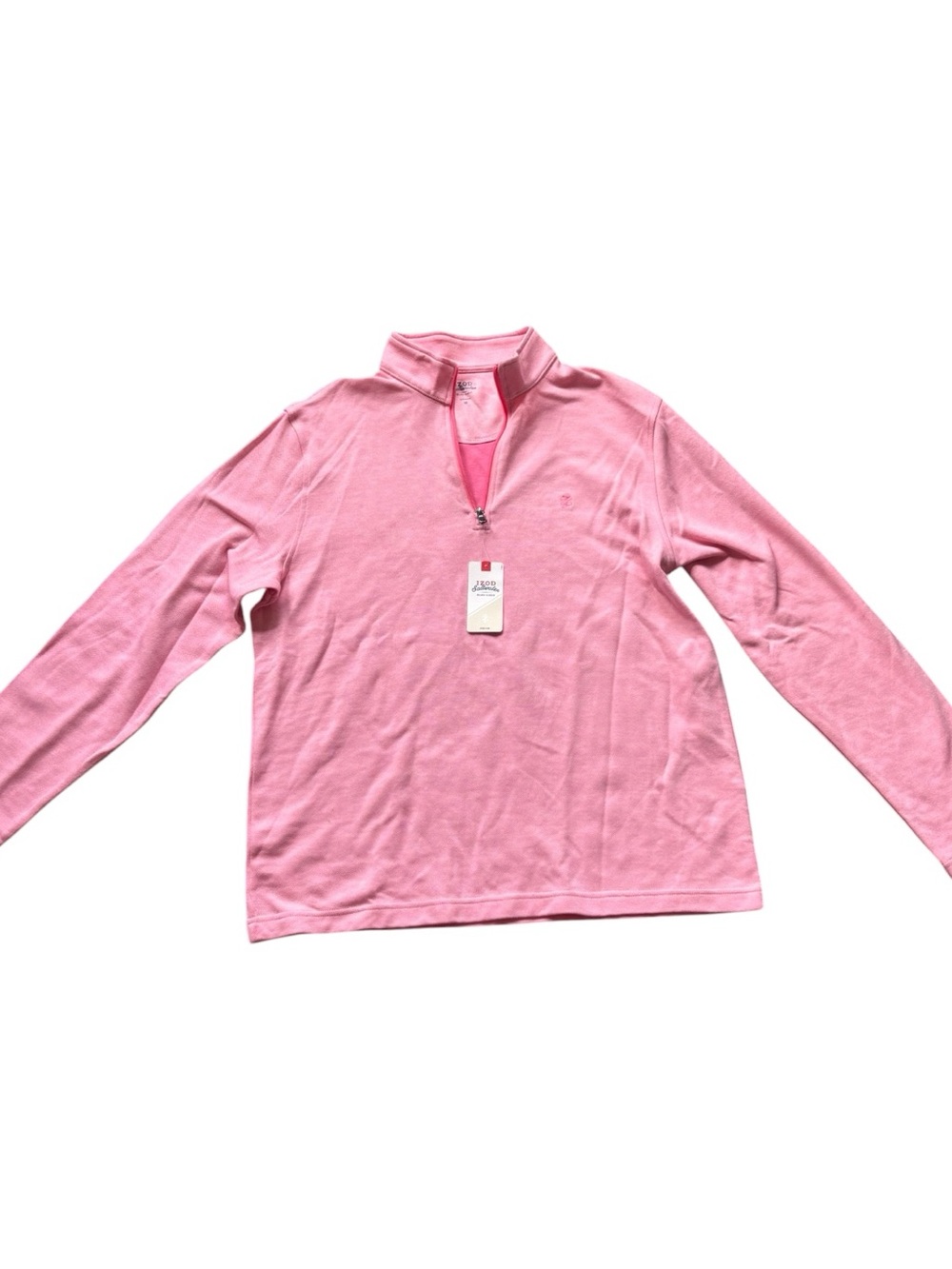 New Mens Izod Quarter-Zip Pullover Top